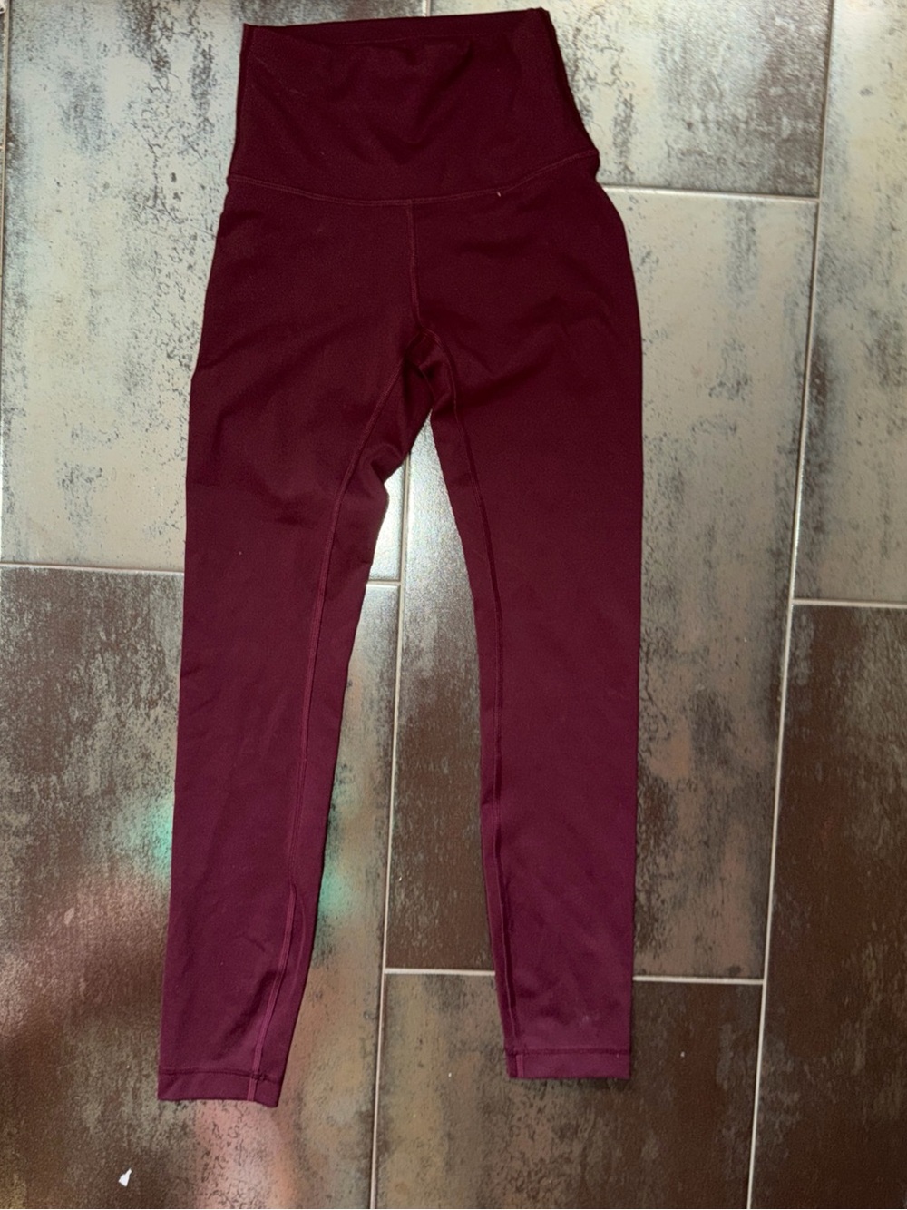Lululemon Align High-Waist Leggings Maroon size 2